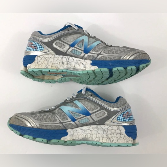 New Balance 860v5 Stability Women Silver Blue Running Shoes W860SB5 Size US 6.5D - Picture 5 of 10